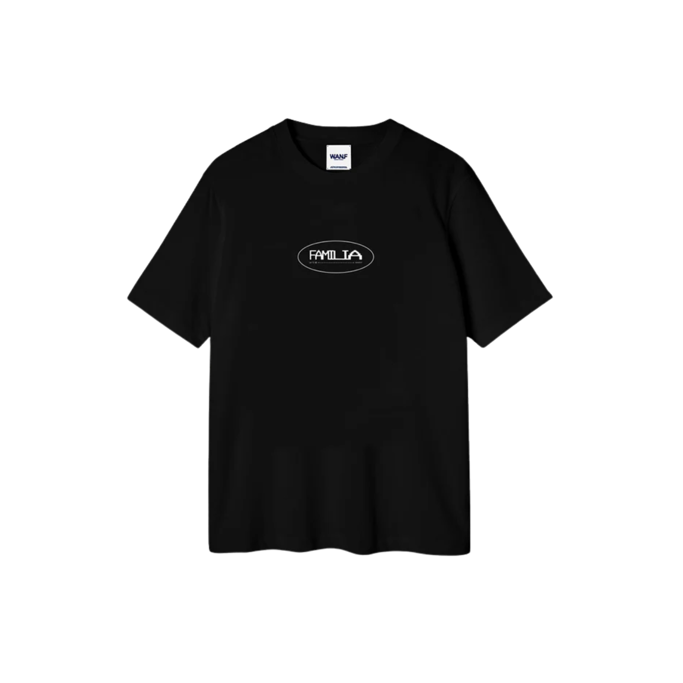 T-Shirt We Are Not Friends x LA TI GO Familia Preta