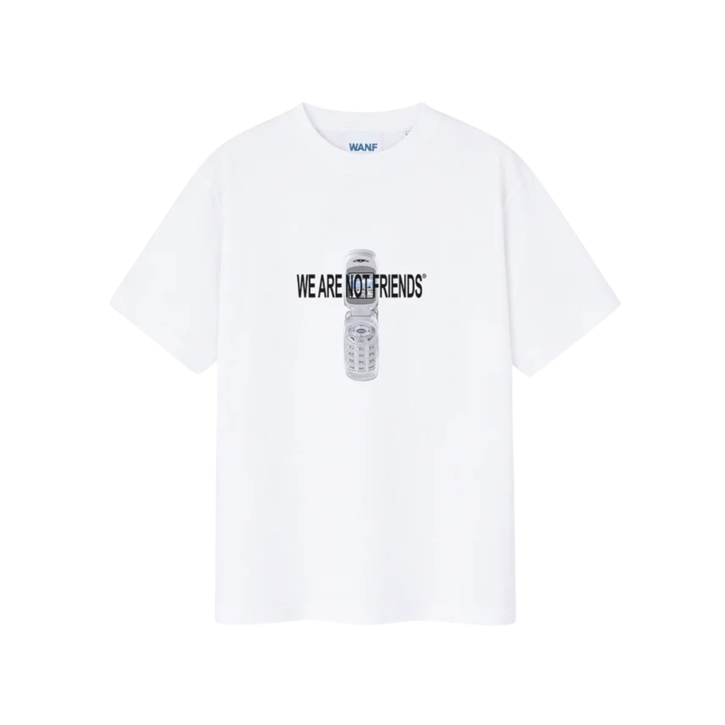 T-Shirt We Are Not Friends Gadgets Branca