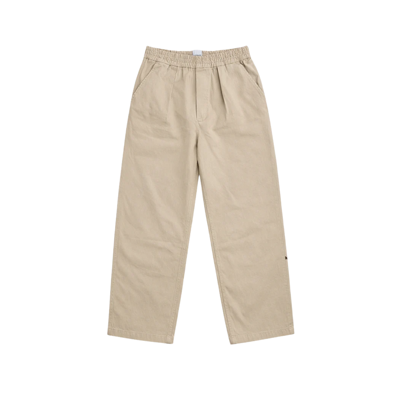 Calças Chino Relaxed We Are Not Friends Creme