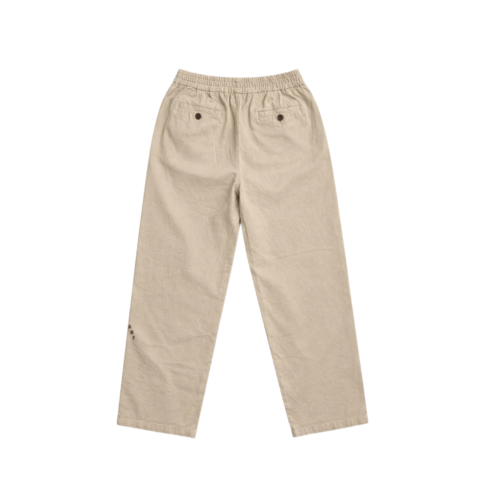Calças Chino Relaxed We Are Not Friends Creme