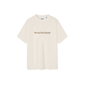 T-Shirt We Are Not Friends Wanif Studio Beige