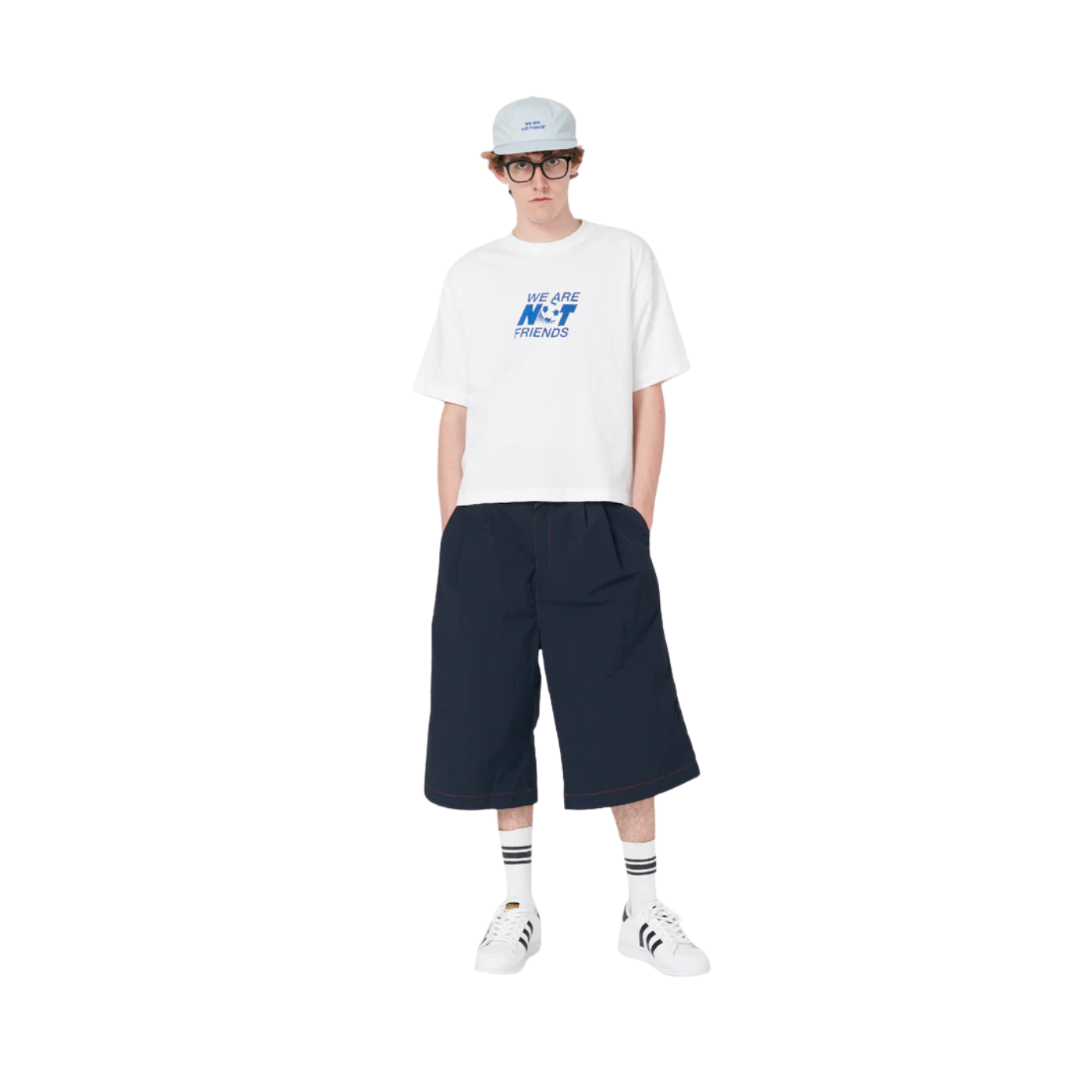 Boxy We Are Not Friends World Cup White T-Shirt